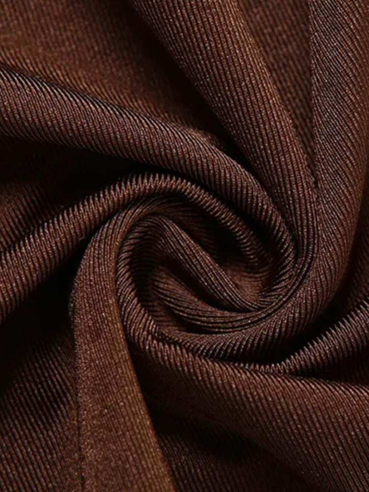 Cut Out Bodycon Maxi Dress – One Shoulder Evening Party Dress