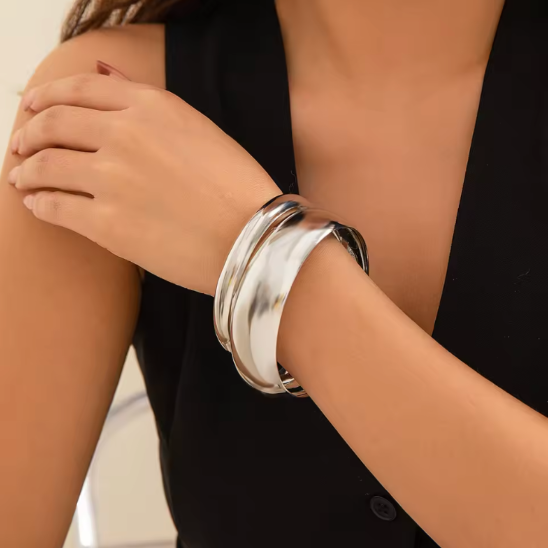 Fine Loop - Bracelet - Set - Stainless Steel-Jordyn the Label