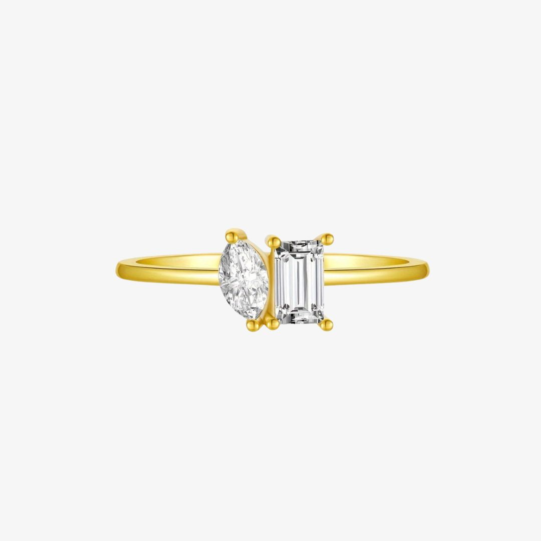 Luminous Bliss - Ring - Stainless Steel-Jordyn the Label