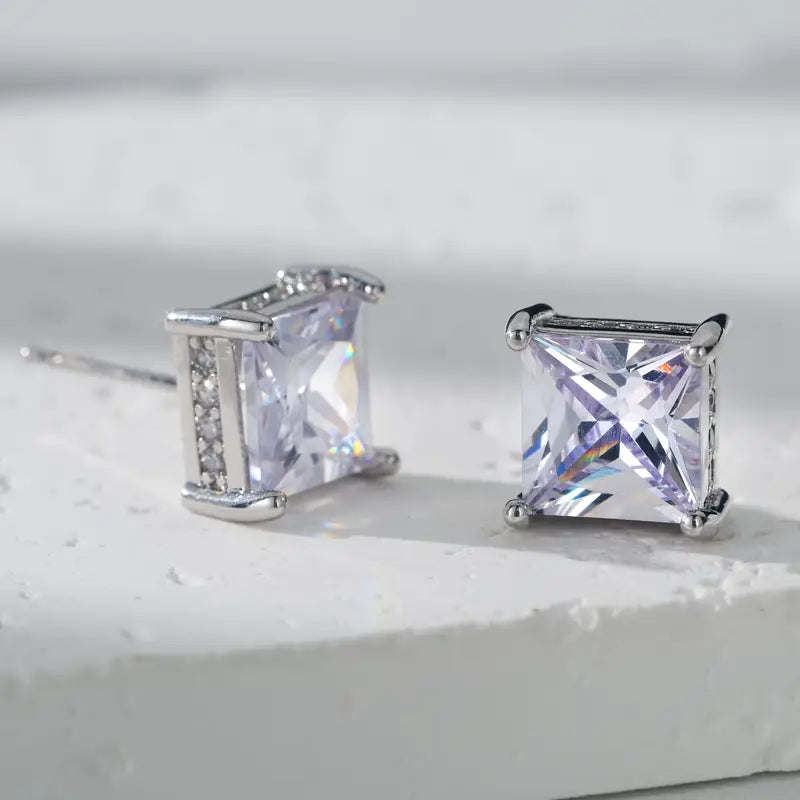 Elegant Silver - Earrings - Stainless Steel-Jordyn the Label