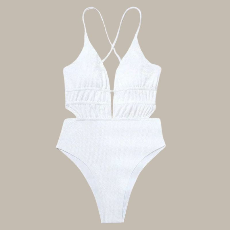 Ribbed One Piece Set Bikini-Jordyn the Label