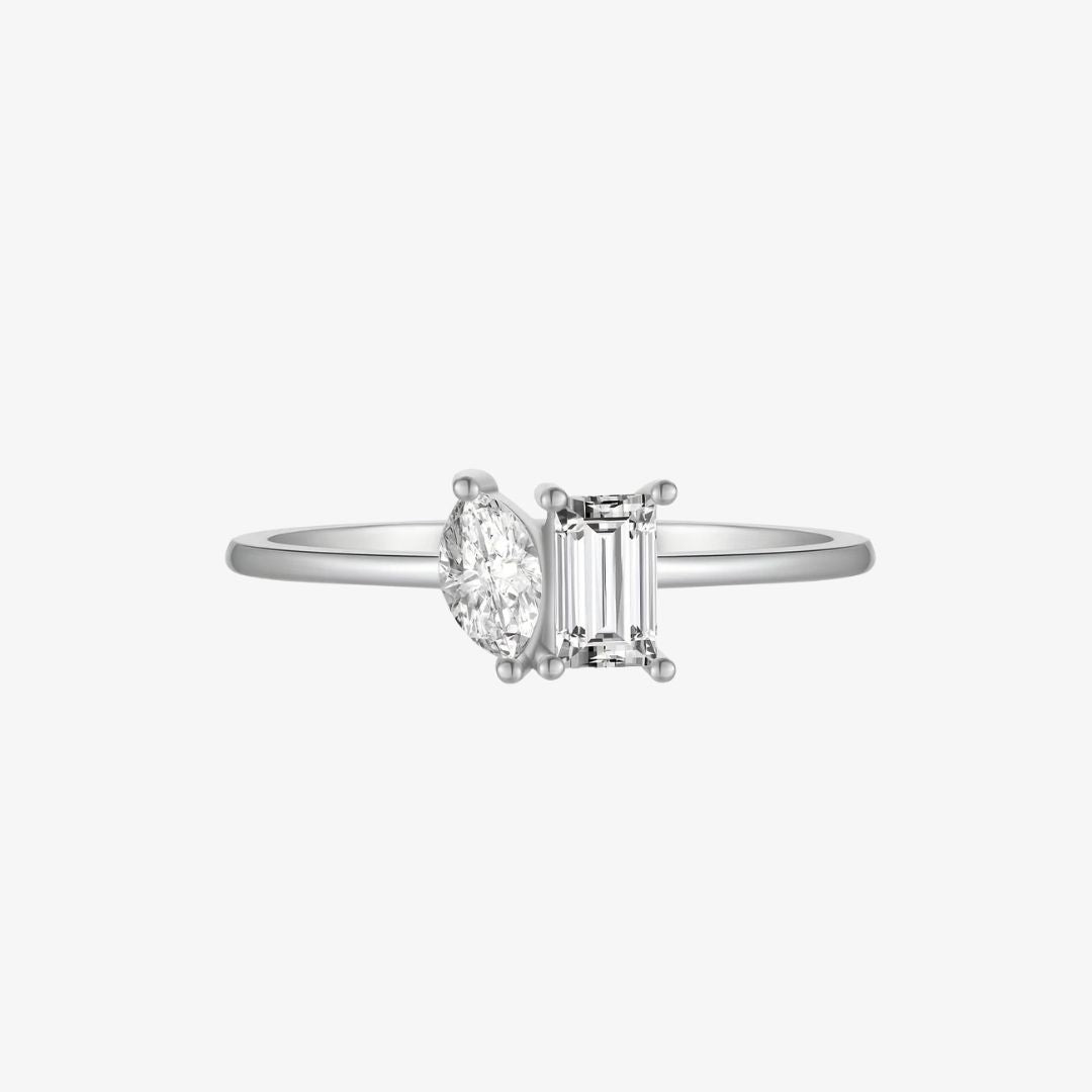 Luminous Bliss - Ring - Stainless Steel-Jordyn the Label