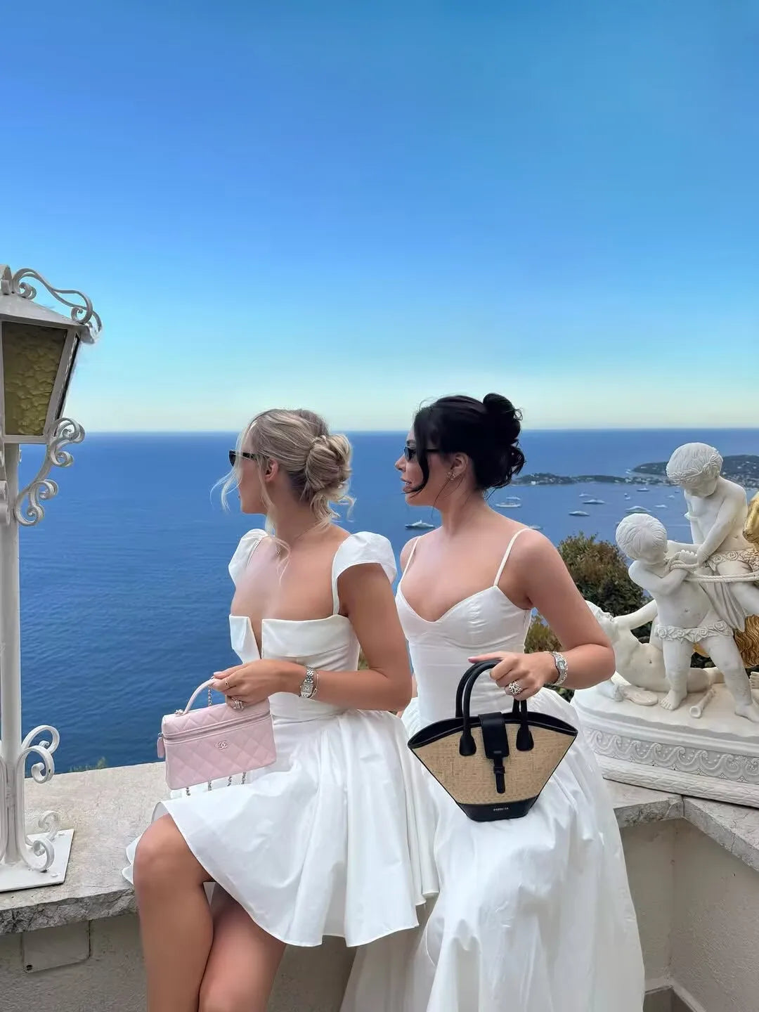 White Mini Dress – Elegant fit & Flare Corset Party Dress