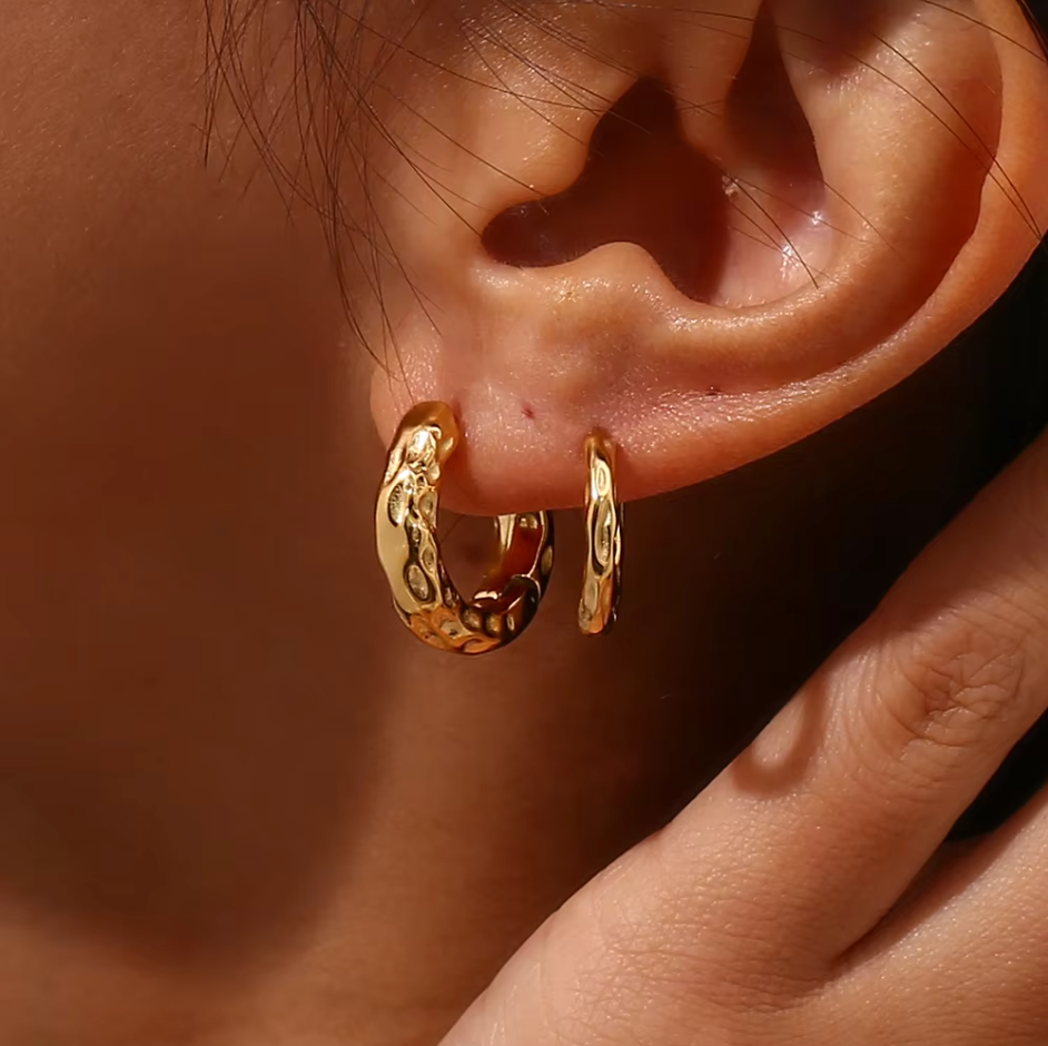 Celeste - Earrings - Stainless Steel-Jordyn the Label