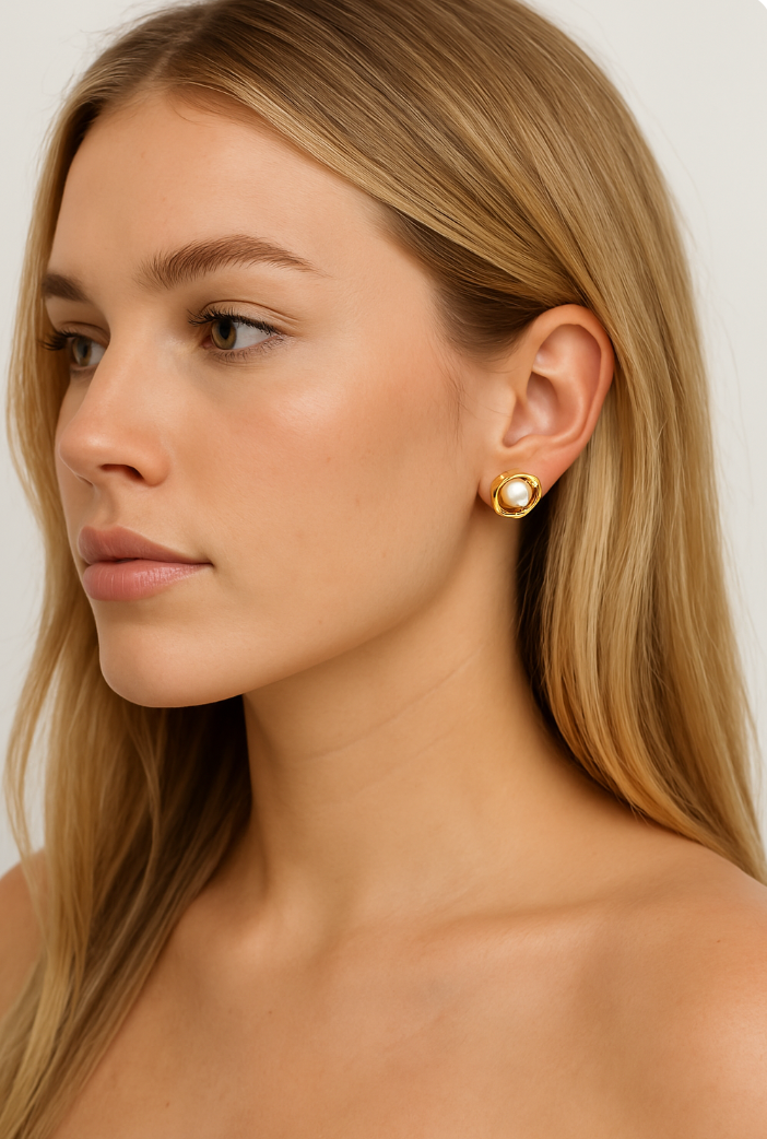 Aurora - Earrings - Stainless Steel-Jordyn the Label