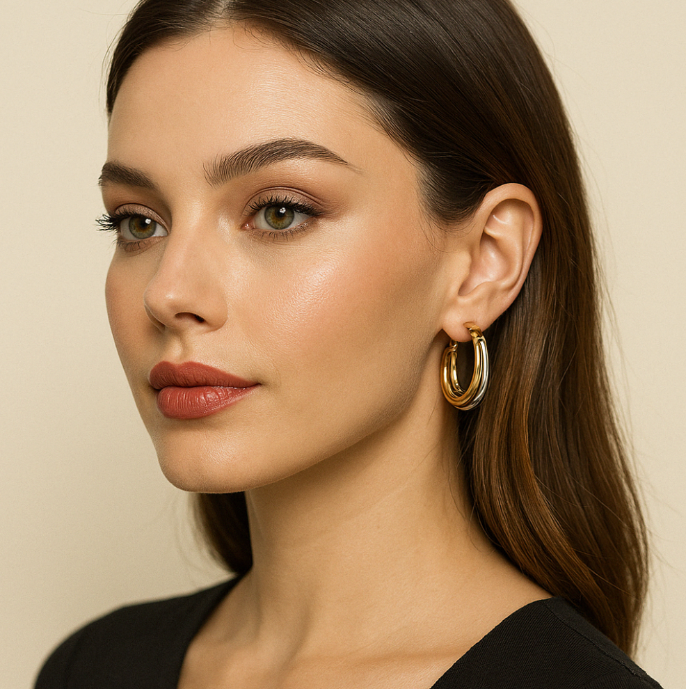 Sun Daze - Earrings - Stainless Steel-Jordyn the Label