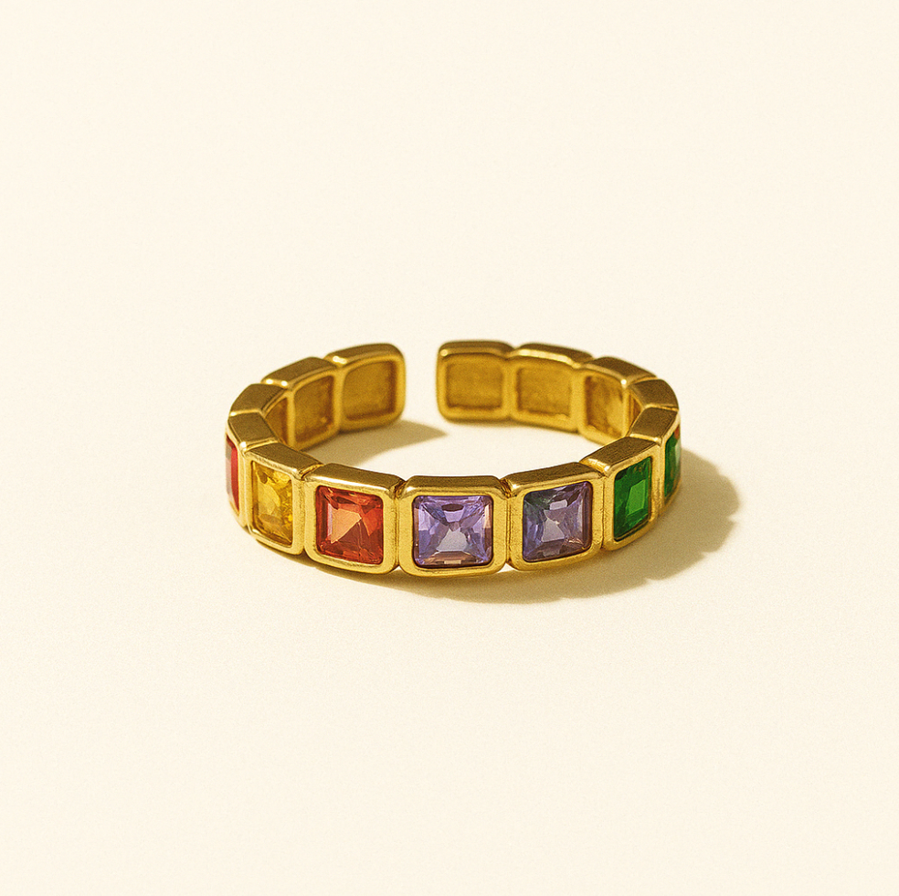 Ophelia - Ring - Stainless Steel-Jordyn the Label