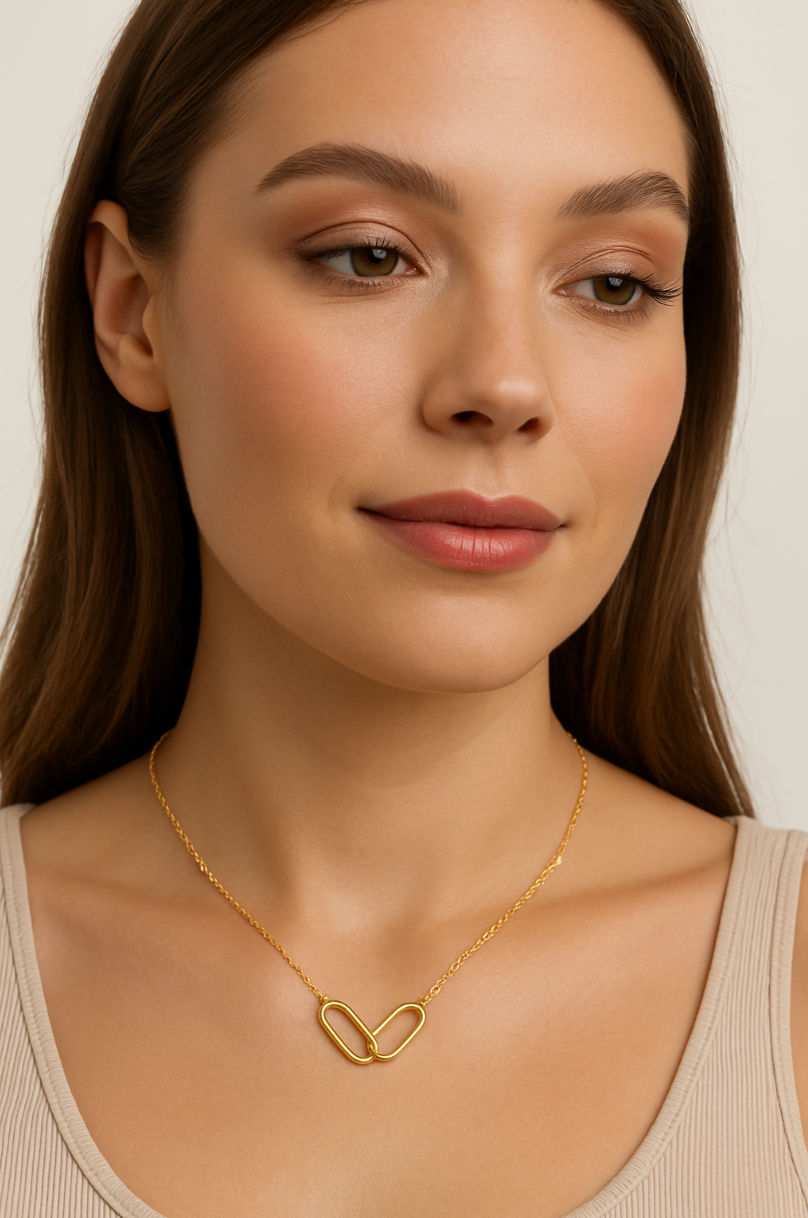 Sora - Necklace - Stainless Steel-Jordyn the Label