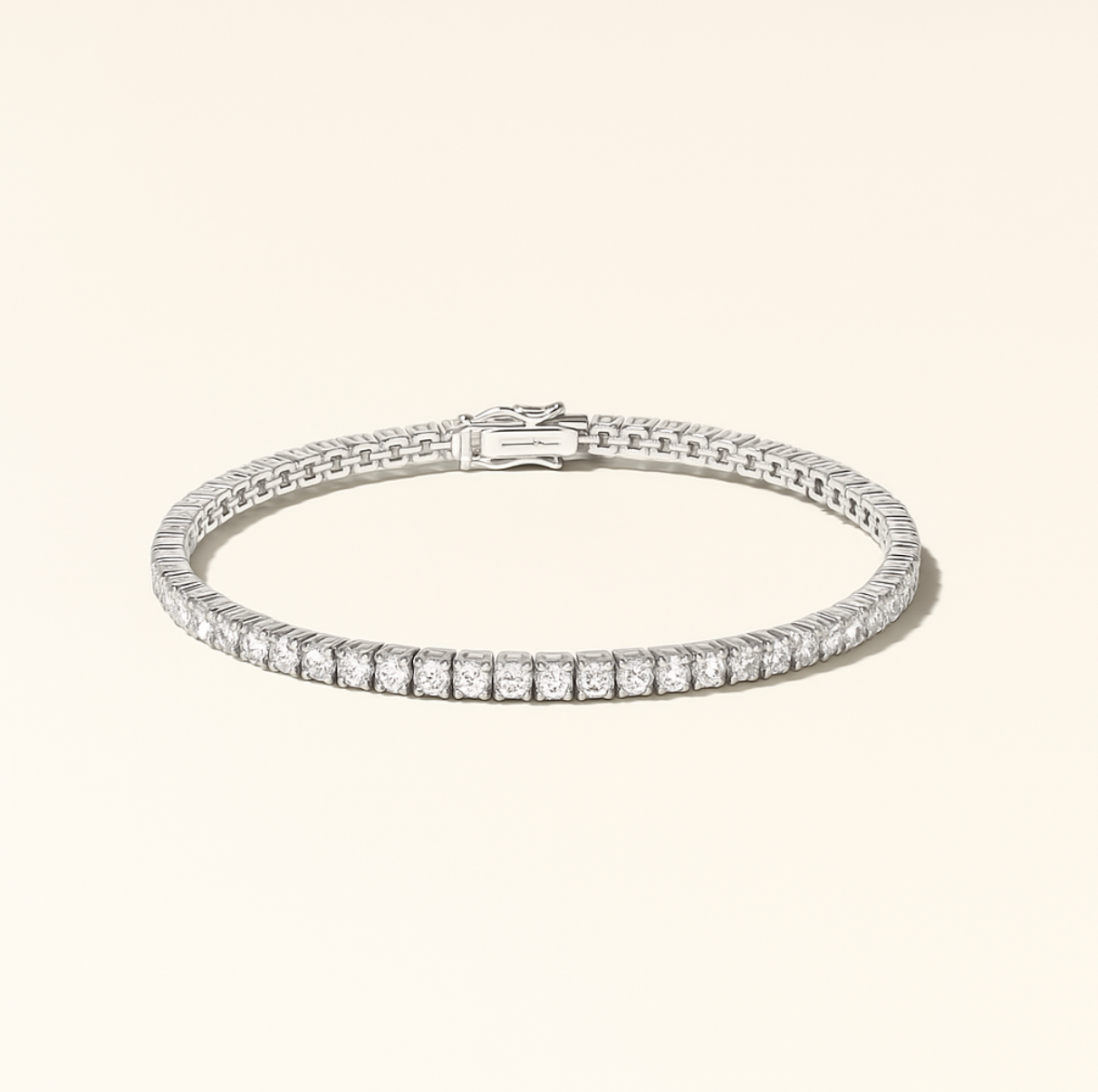 Luxury 925 Sterling Silver Tennis Bracelet-Jordyn the Label