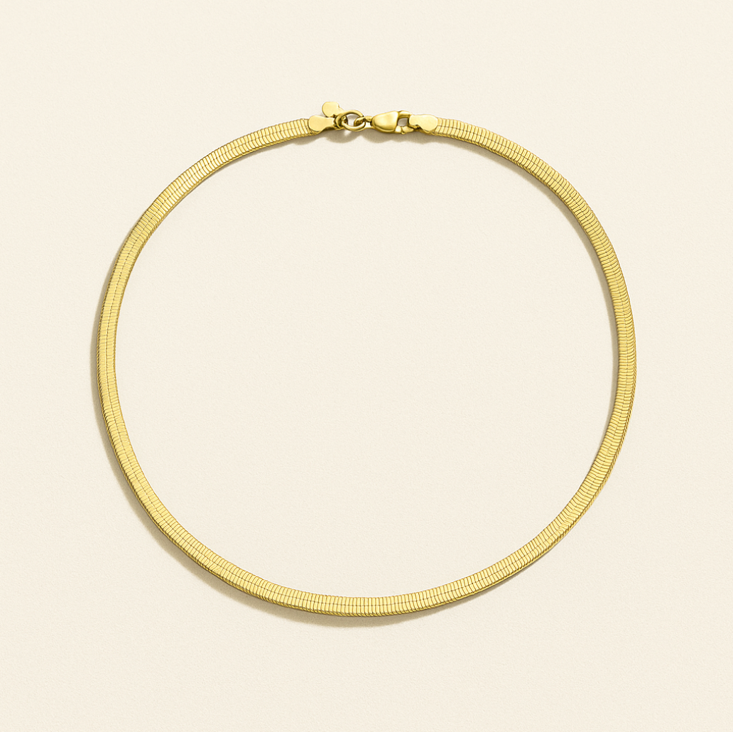 Elegant Snake Chain - Necklace - Stainless Steel-Jordyn the Label