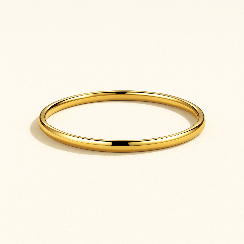 Elegant Sterling 2mm Women's Wedding Band Ring-Jordyn the Label