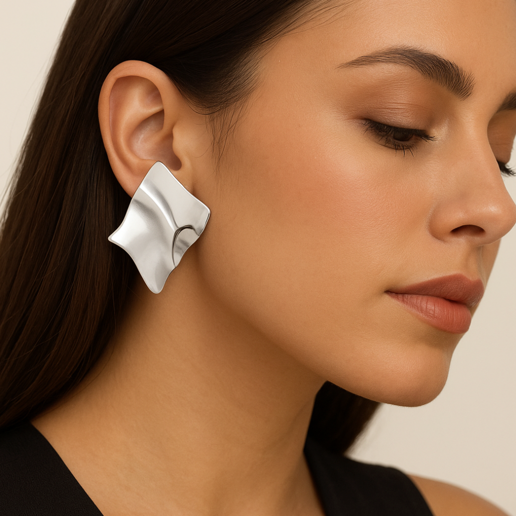 Blush Sky - Earrings - Stainless Steel-Jordyn the Label
