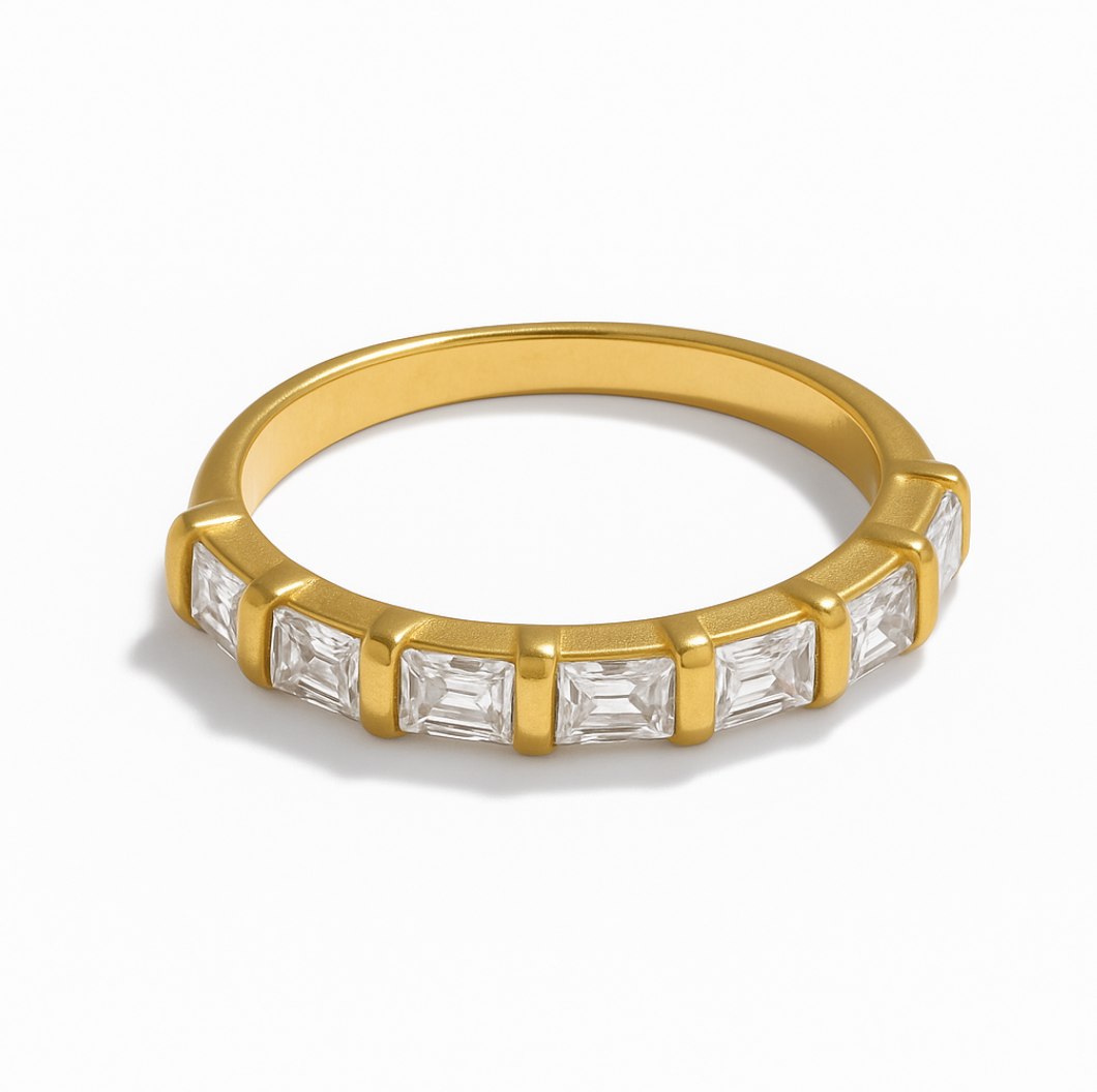 Glowing Luxe - Ring - Stainless Steel-Jordyn the Label