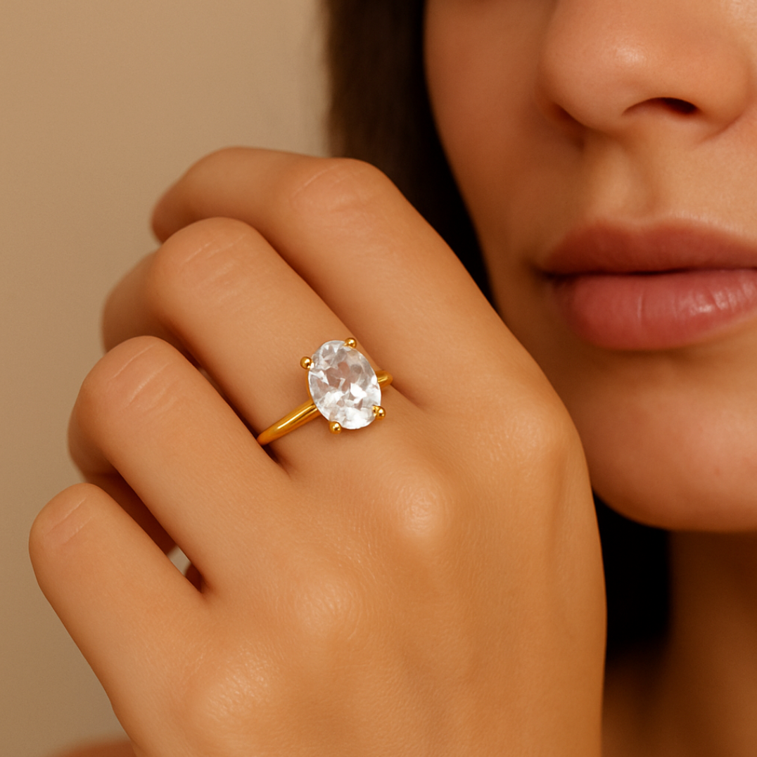 Luxe Charm - Ring - Stainless Steel-Jordyn the Label