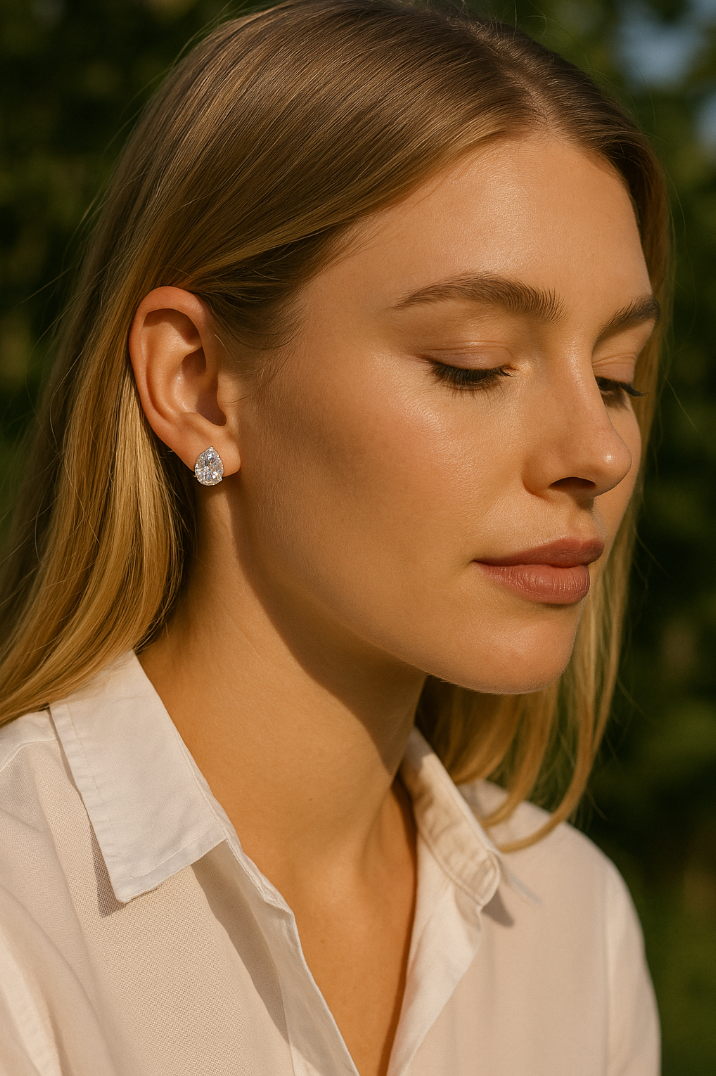Luminous Shine - Earrings - Stainless Steel-Jordyn the Label