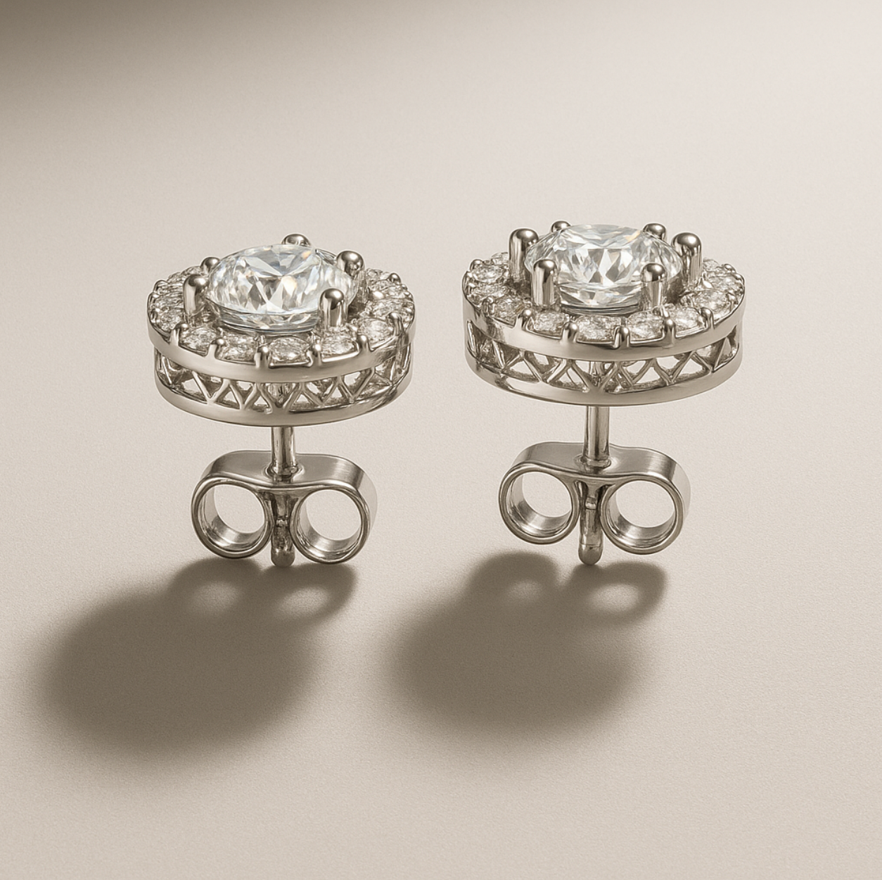 Ethereal Sparkle - Earrings - Stainless Steel-Jordyn the Label
