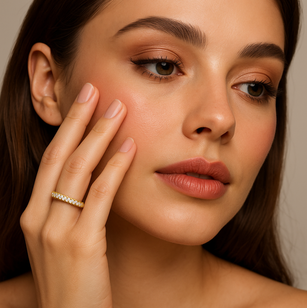 Divine Whisper - Ring - Stainless Steel-Jordyn the Label