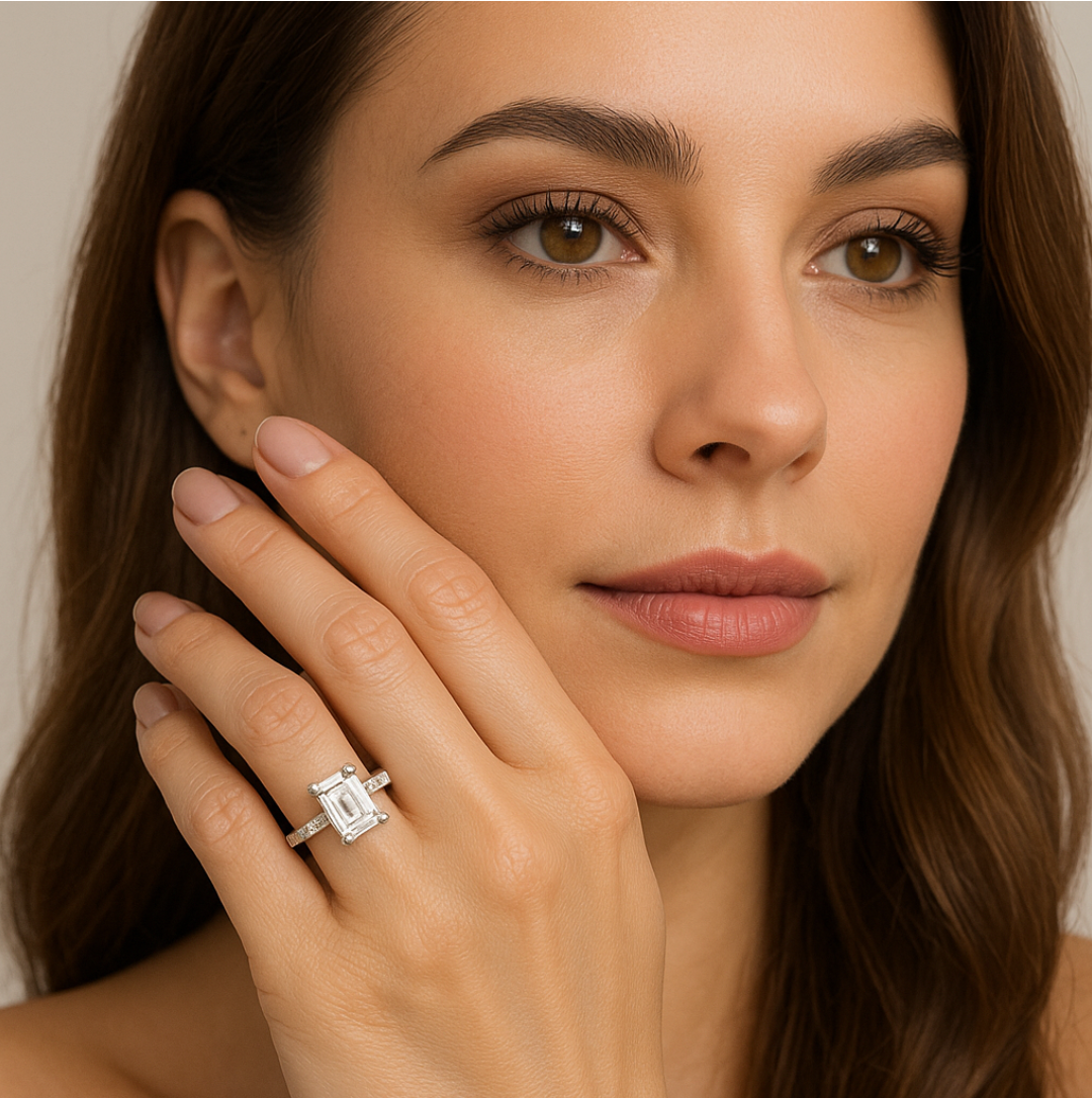 Radiant Halo - Ring - Stainless Steel-Jordyn the Label