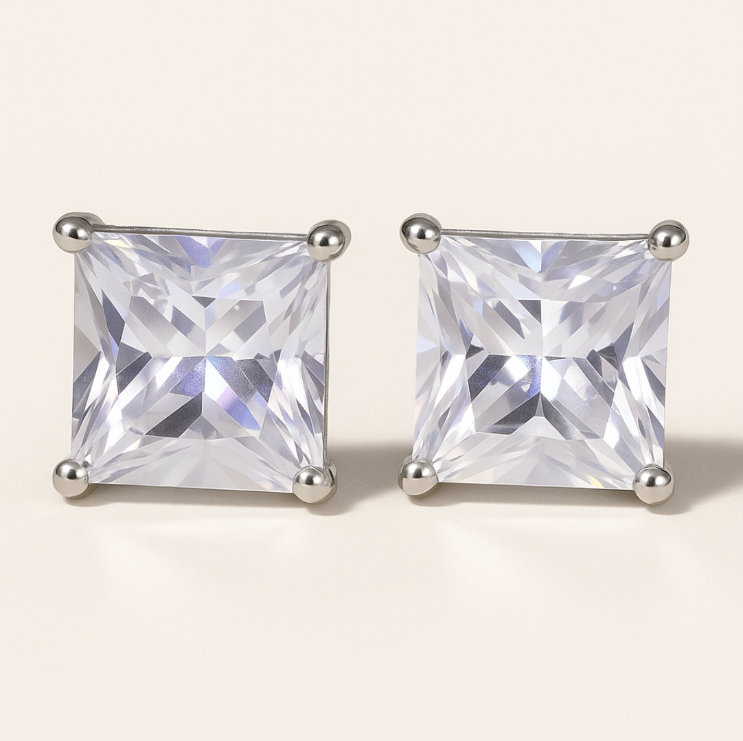 Elegant Silver - Earrings - Stainless Steel-Jordyn the Label
