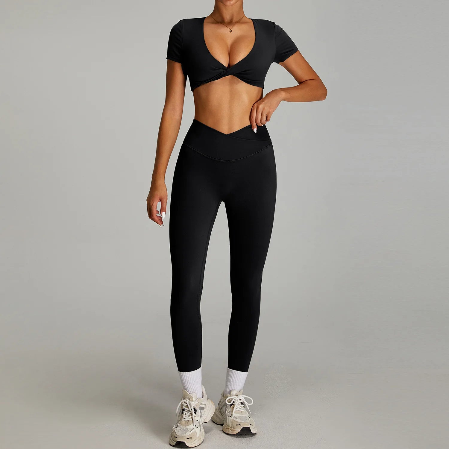 2 Piece Yoga Set – Sports Bra & Leggings Gym Activewear