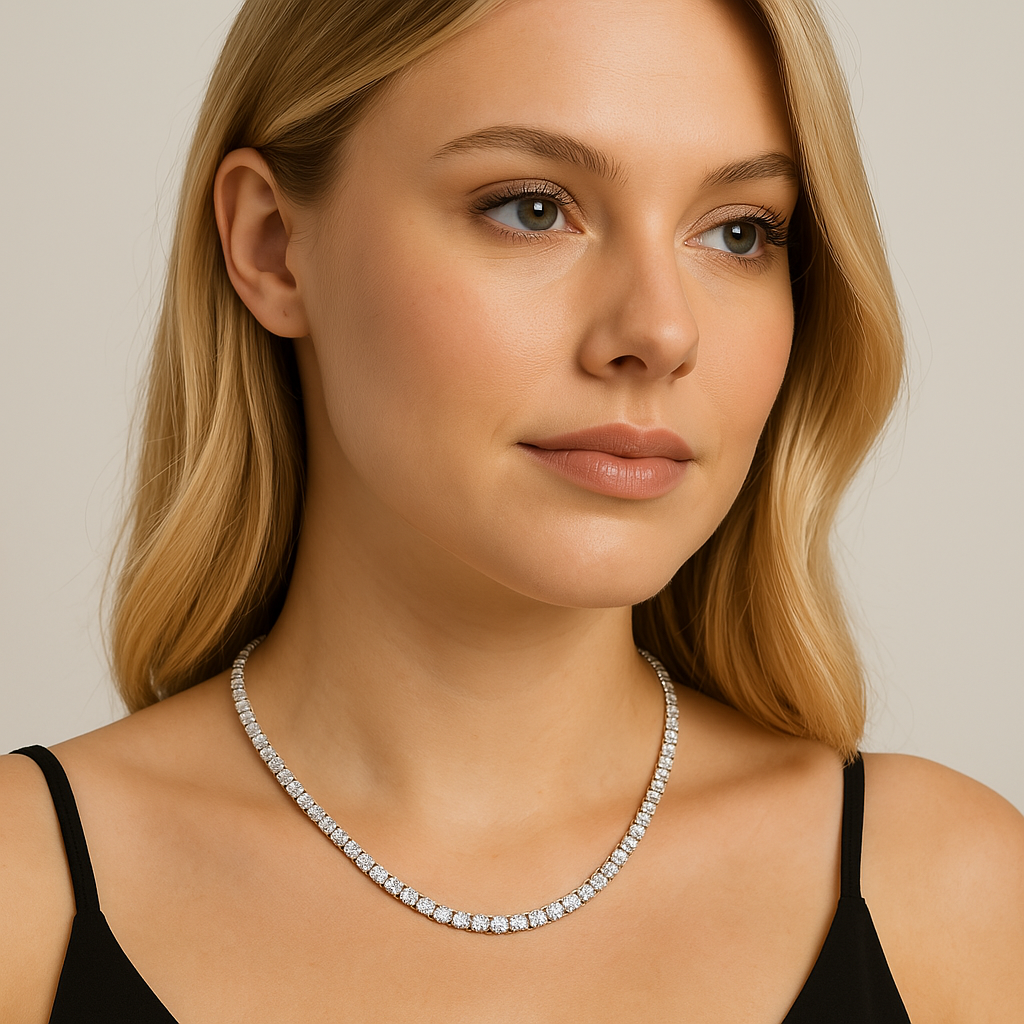 Glimmer Grace - Necklace - Stainless Steel-Jordyn the Label