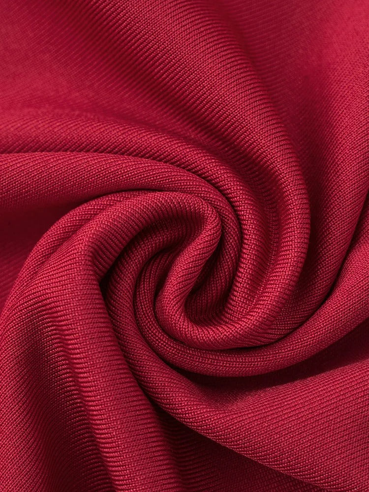 Halter Neck Evening Gown – Sleeveless Ruched Maxi Dress with High Slit