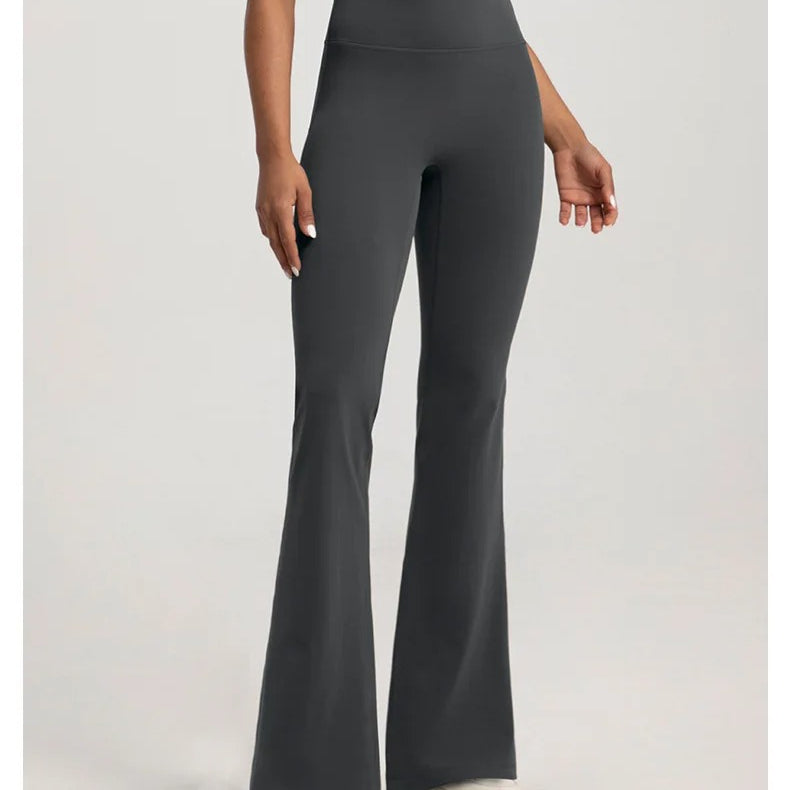 High Waist Flare Pants – Bootcut Yoga Trousers Casual Activewear