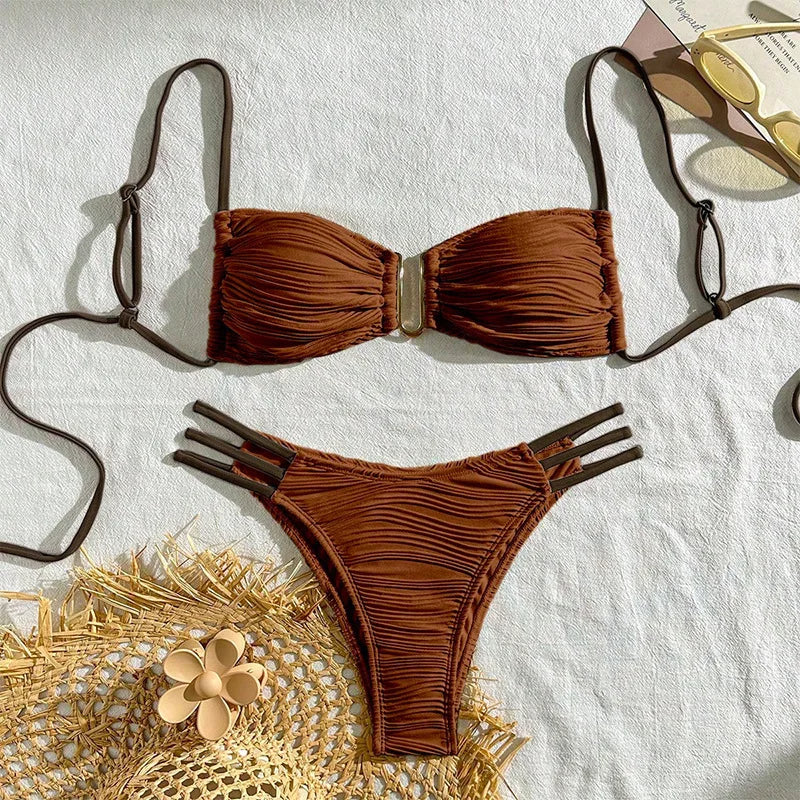 Emily - Trendy Brazilian Lace Swimsuit-Jordyn the Label