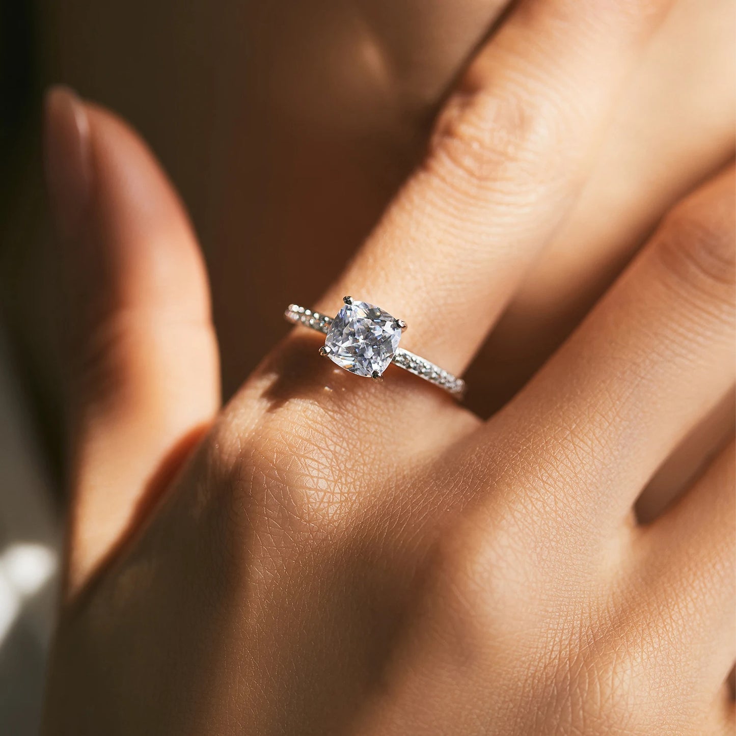 Radiant Silver - Ring - Stainless Steel-Jordyn the Label