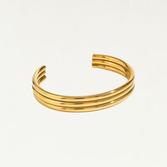 Sterling Triple Wire Adjustable Ring for Women-Jordyn the Label