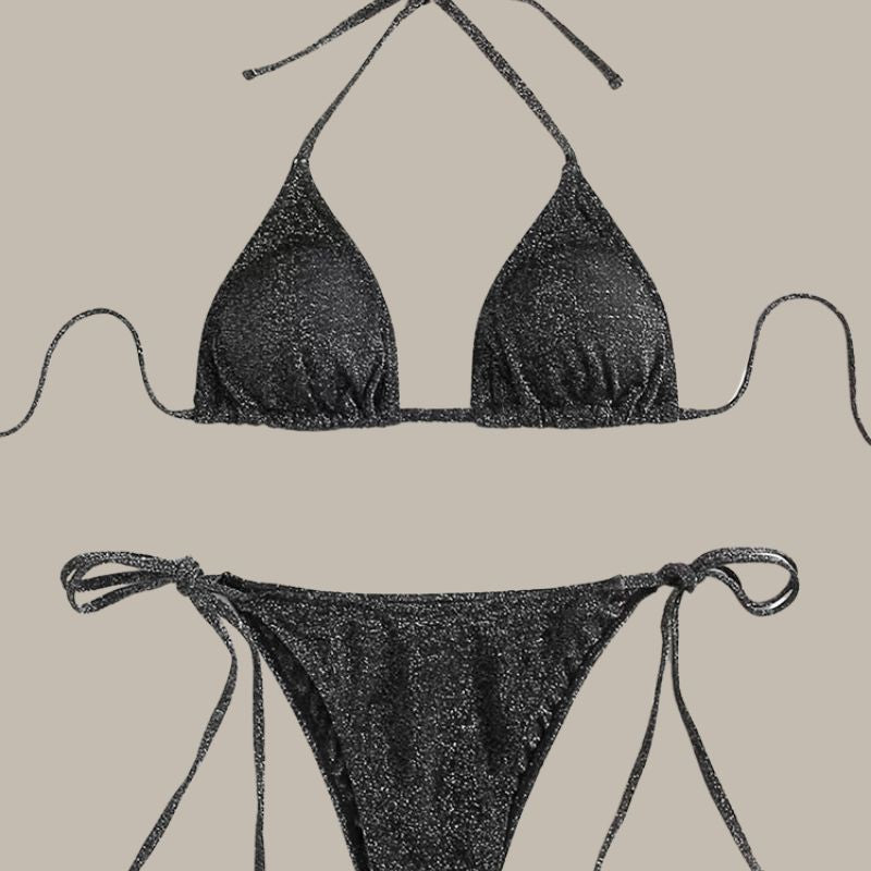 Loua - Glitter Chic Bikini Set-Jordyn the Label