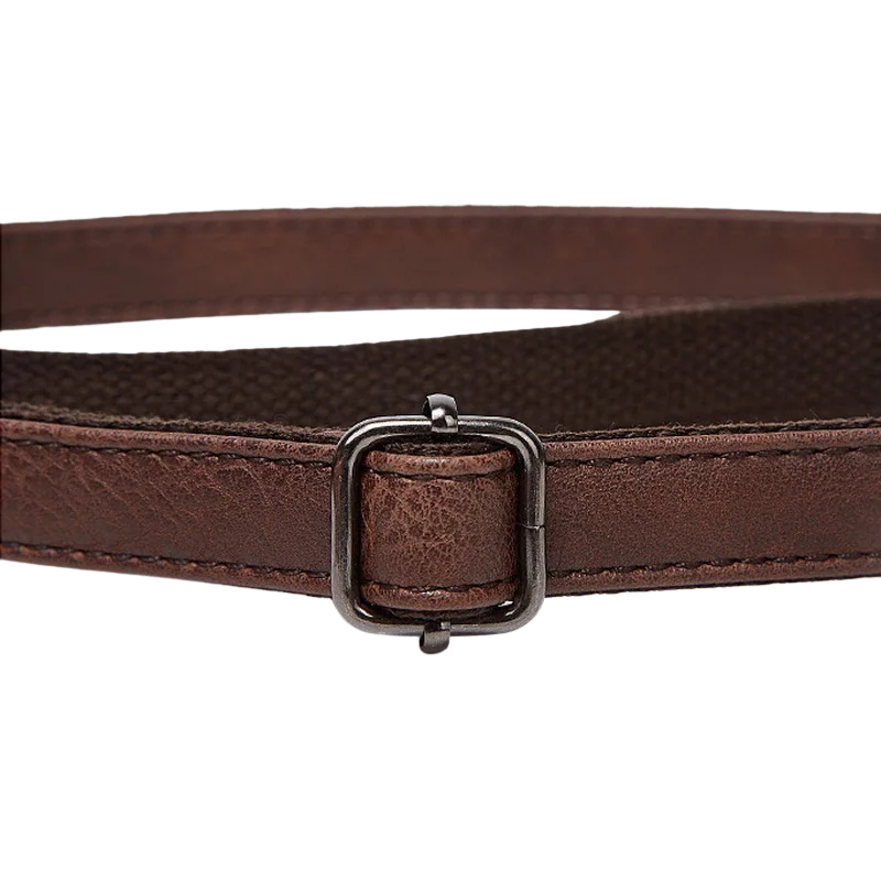 Leather Shoulder Bag – Vintage Tote with Tassel & Crossbody Strap