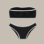 Bandeau Bikini Set-Jordyn the Label