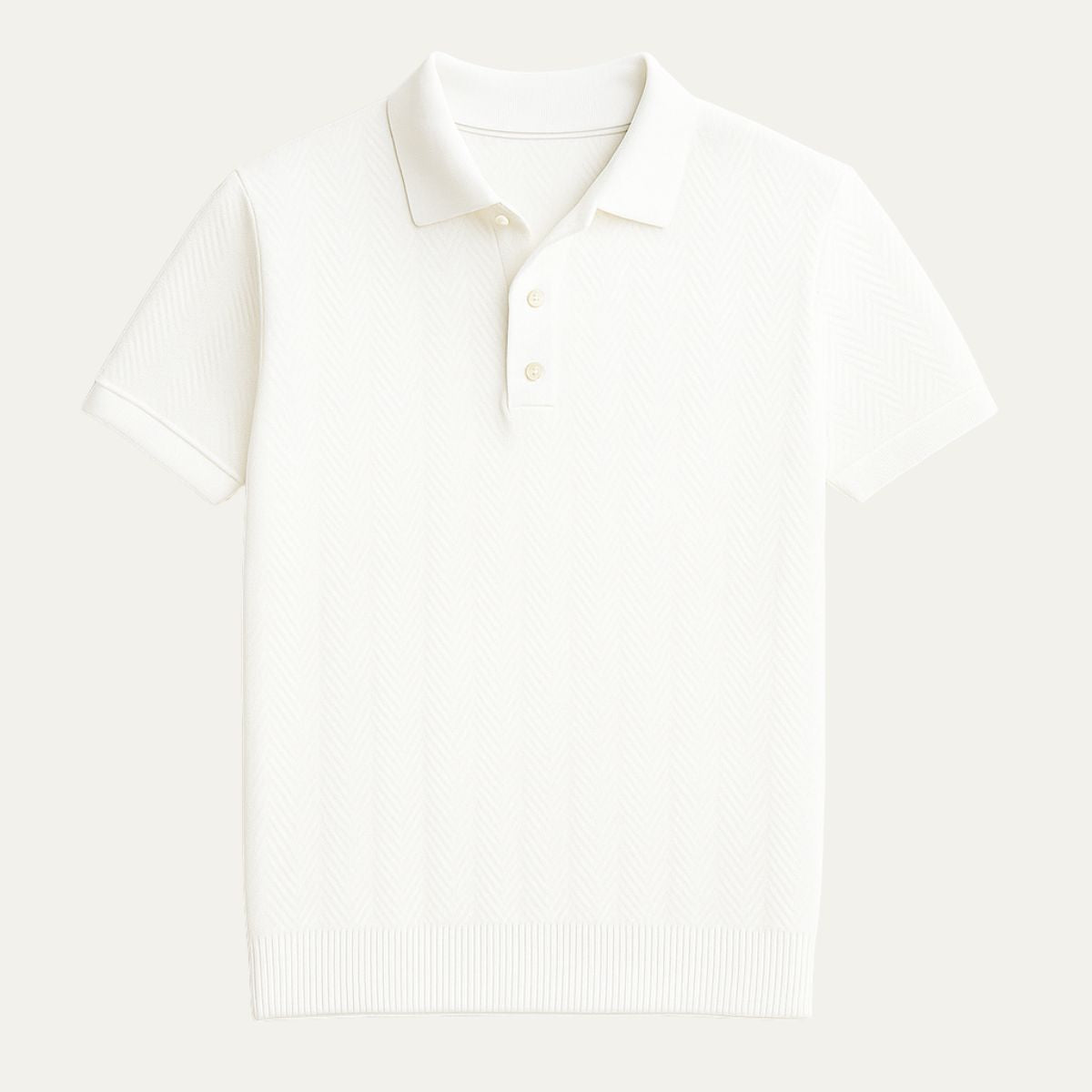 Men’s Casual Cotton Polo Shirt Vintage Style