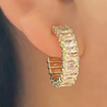 Lustrous Glow - Earrings - Stainless Steel-Jordyn the Label
