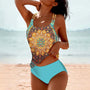 Adeline - printed sling 2-piece swimsuit-Jordyn the Label
