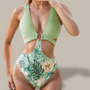 High Waist One piece Swimsuit-Jordyn the Label