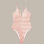Amy Cross-Strap Ribbed Swimsuit-Jordyn the Label