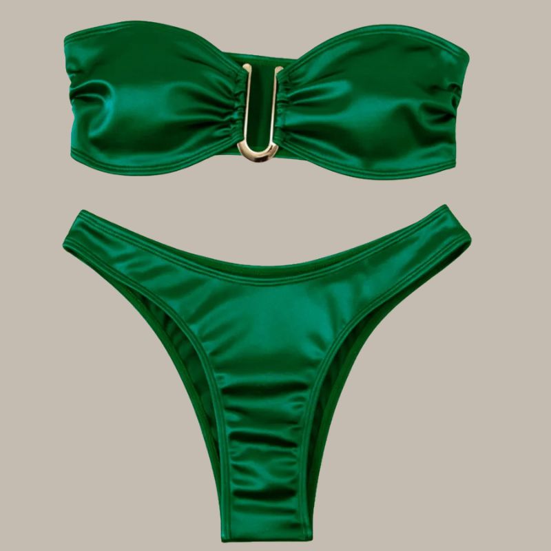 Noor - Strapless U-Shaped Swimwear-Jordyn the Label