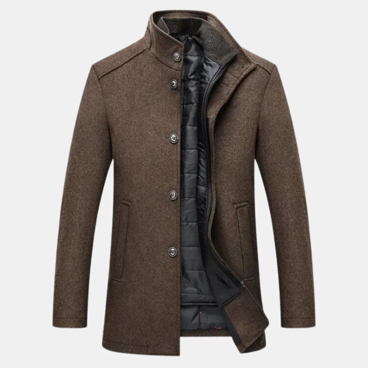 The Vienna Wool Coat – Men’s Classic Winter Overcoat