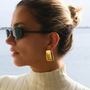 Chic Symmetry - Earrings - Stainless Steel-Jordyn the Label