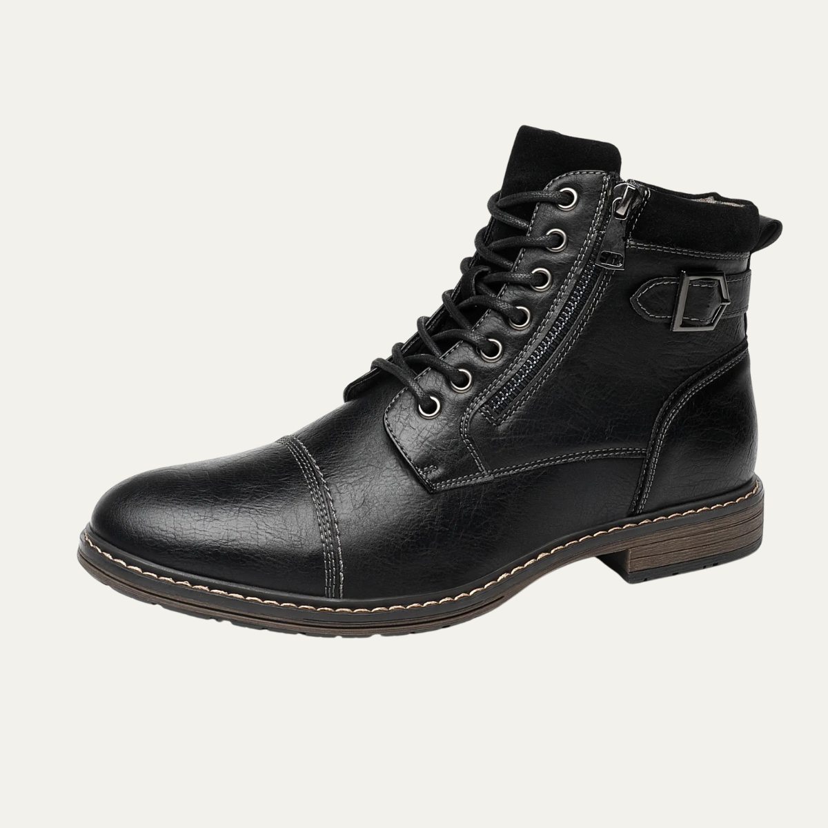 Men’s Casual Vintage Leather Ankle Boots