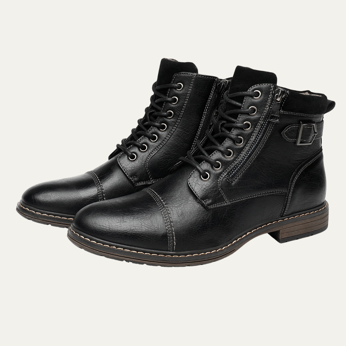 Men’s Casual Vintage Leather Ankle Boots