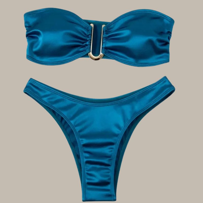 Noor - Strapless U-Shaped Swimwear-Jordyn the Label