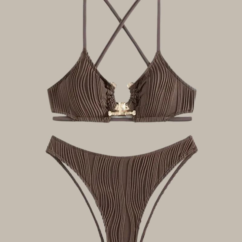 Ribbed Bikini Set-Jordyn the Label