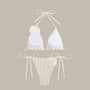 Livia - Floral Thong Bikini Swimwear-Jordyn the Label