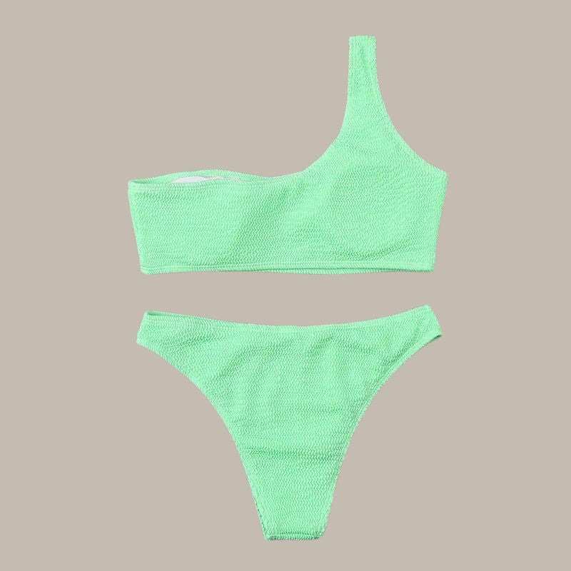 One Shoulder Bikini Set-Jordyn the Label