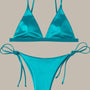 Nora - Metallic Satin Brazilian Bikini-Jordyn the Label