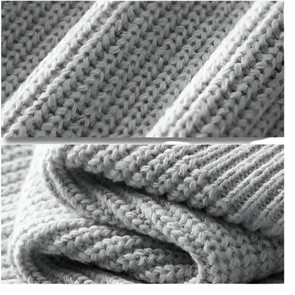 The Merino Knitted Quarter Zip Jumper