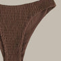 Saar - Wrinkled Thong Bikini Set-Jordyn the Label